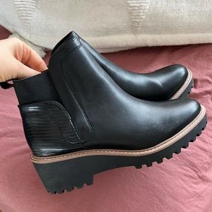 Dolce Vita Huey H2O boots in black leather